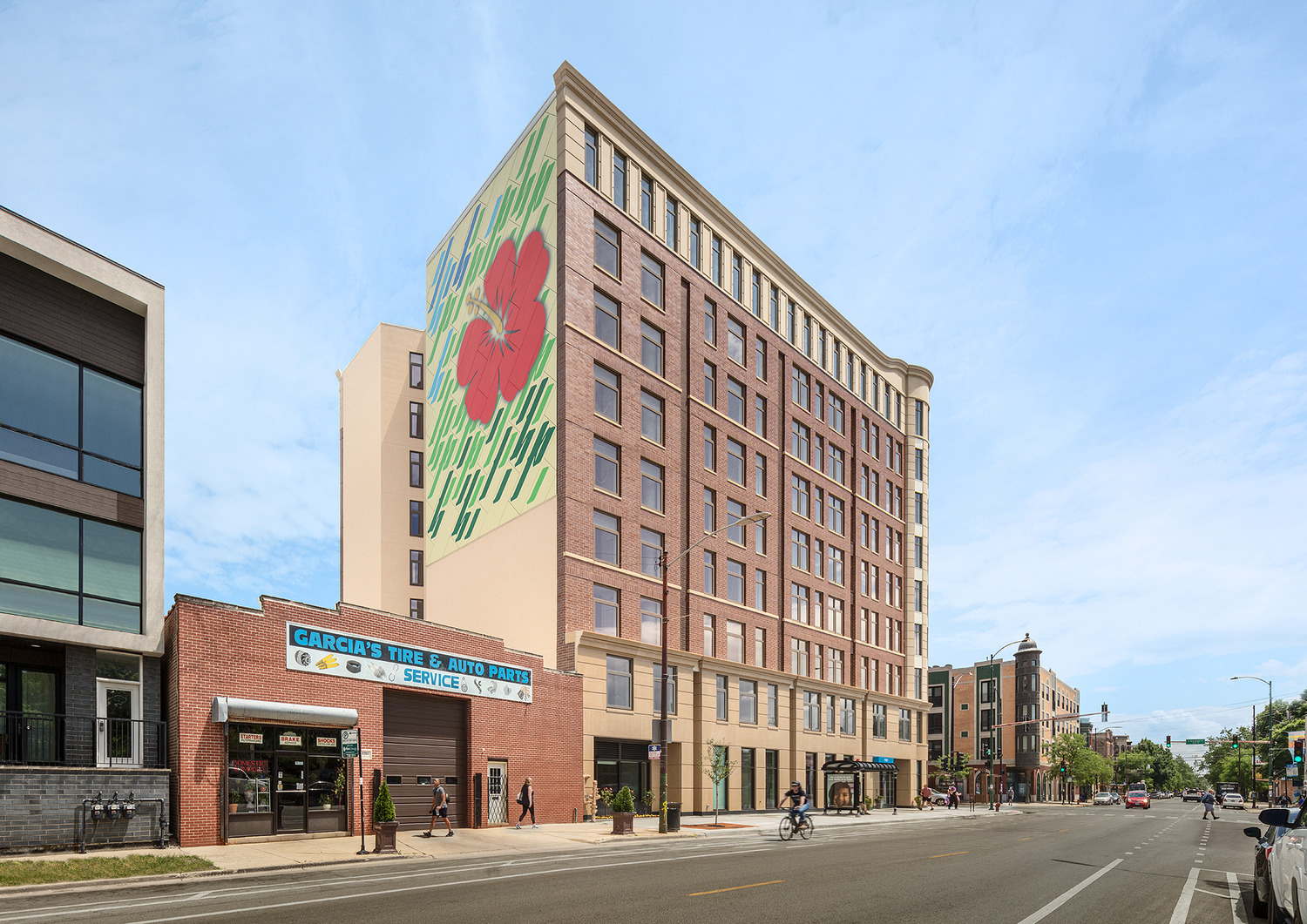 Affordable Housing, Humboldt Park Chicago, Residential Apartments, Low Income Housing